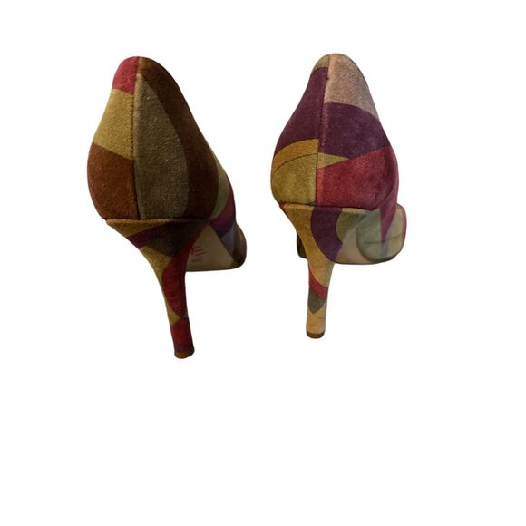 Etro Suede STILETTO HEELS Pumps SZ 9.5 (40) ITALY - Picture 3 of 5